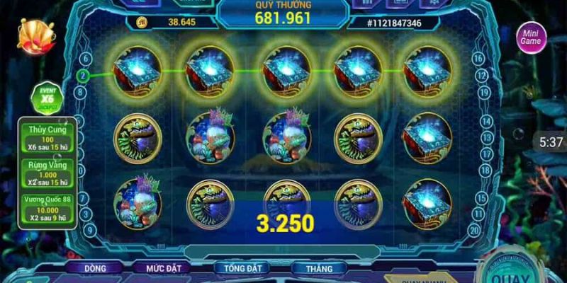 Điểm đặc sắc của nổ hũ thuỷ cung khiến bet thủ không thể chối từ