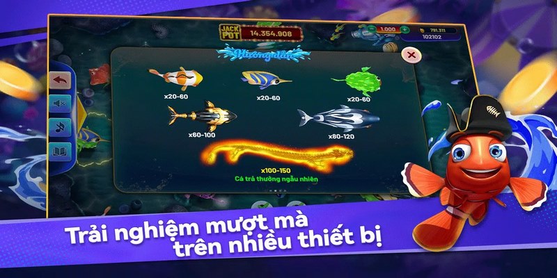 Bí quyết chơi vua bắn cá giúp bet thủ trúng lớn