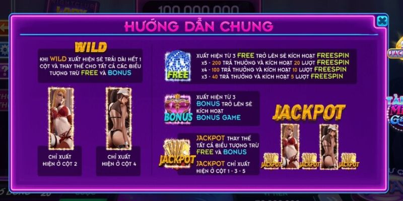 Nổ Hũ Nightclub Lady - Bí Quyết Giúp Anh Em Giành Jackpot Khủng