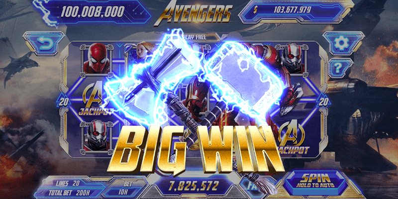 Quy luật chơi slot Avengers chi tiết toàn tập