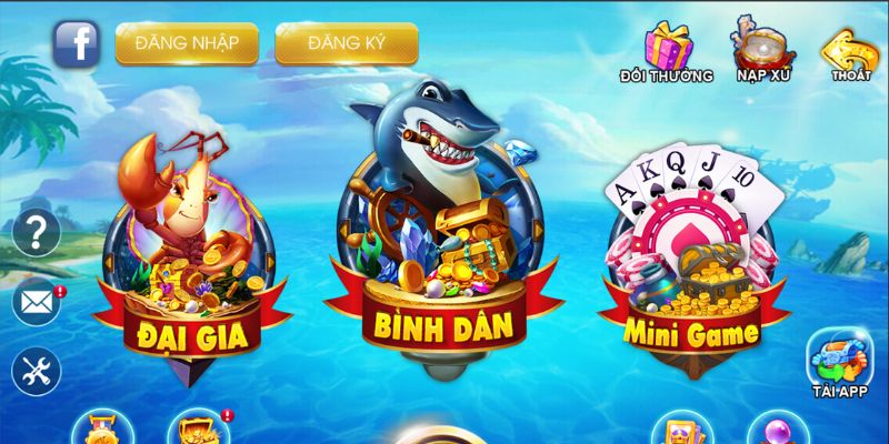 Game Bắn Cá Ăn Tiền Thật - Săn Thủy Quái Đổi Thưởng Hấp Dẫn