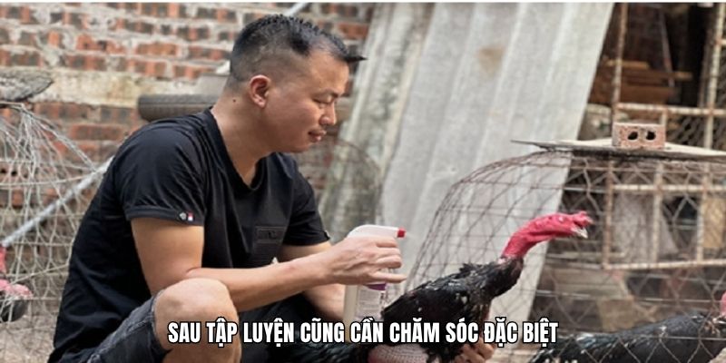 Sau tập luyện cũng cần chăm sóc đặc biệt