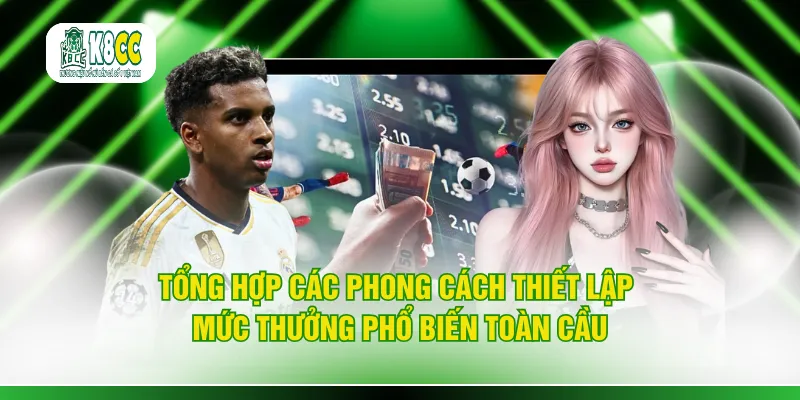 Tổng hợp các phong cách thiết lập mức thưởng phổ biến toàn cầu