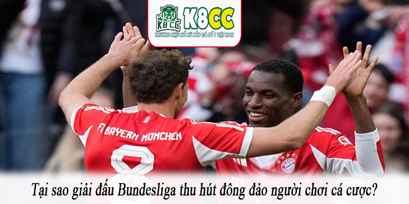 Tại sao giải đấu Bundesliga thu hút đông đảo người chơi cá cược?