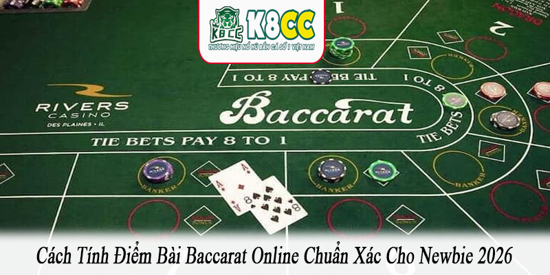 cách tính điểm bài Baccarat online
