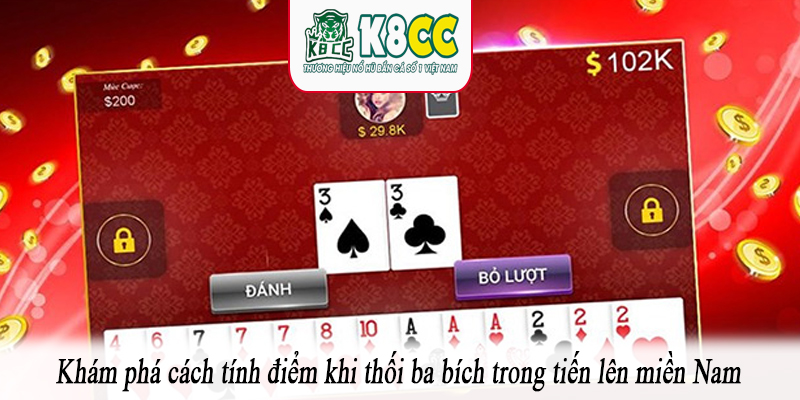 Khám phá cách tính điểm khi thối ba bích trong tiến lên miền Nam